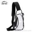 PVC transparent shoulder bag PVC waterproof crossbody bag